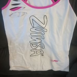 Large Zumba tank top